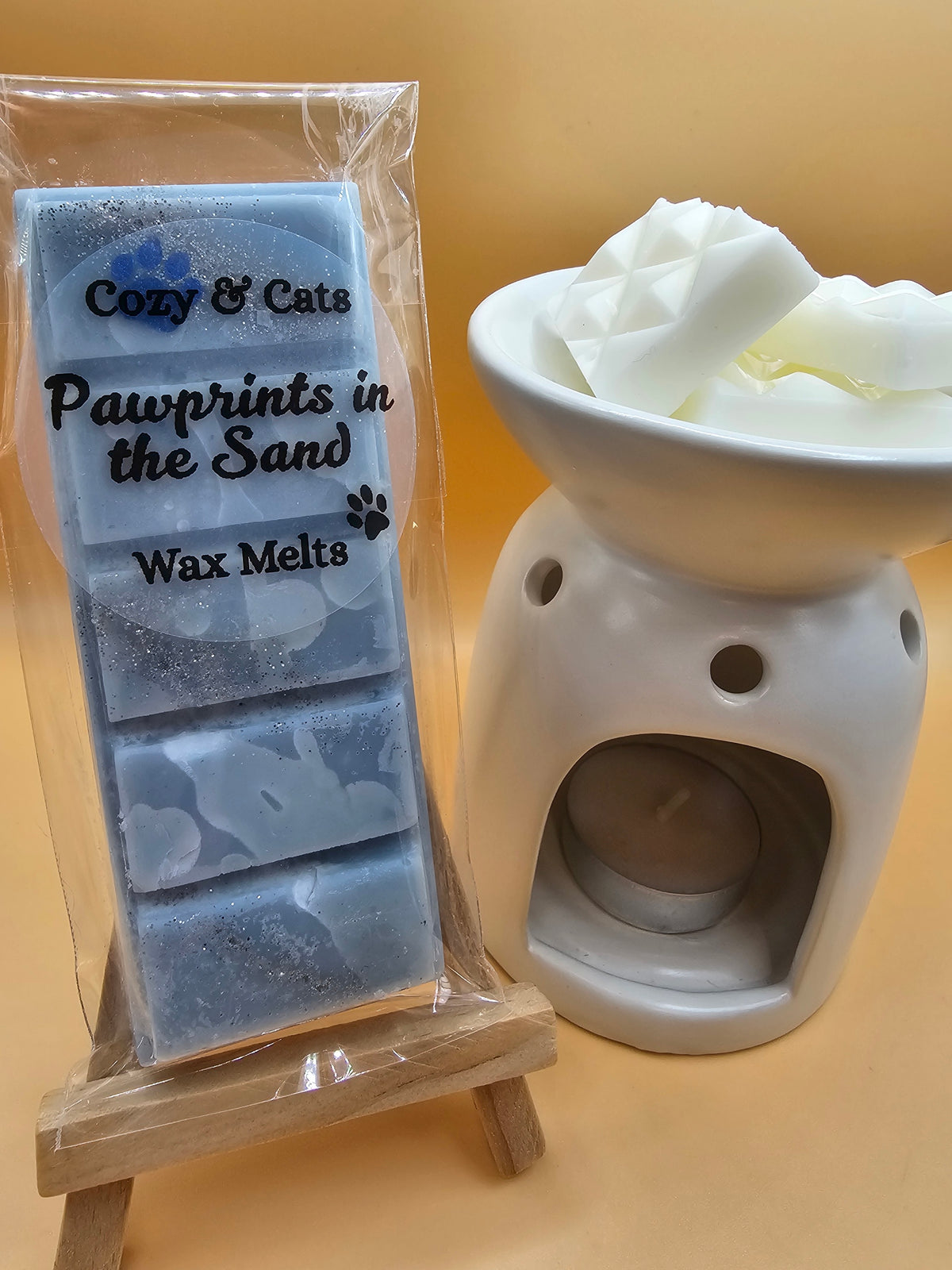 Pawprints in the Sand Wax Melt Snapbar