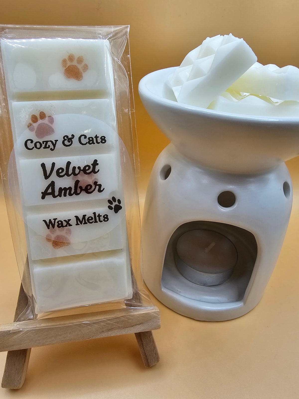 Velvet Amber Wax Melt Snapbar